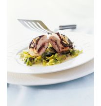 CHICKEN WITH BLACK OLIVE TAPENADE