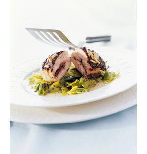 CHICKEN WITH BLACK OLIVE TAPENADE